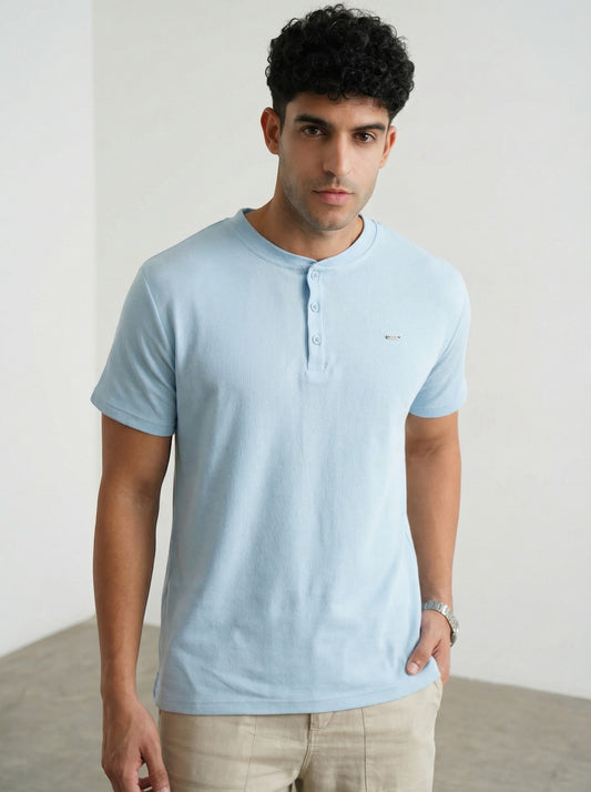 Mens Henley Tee