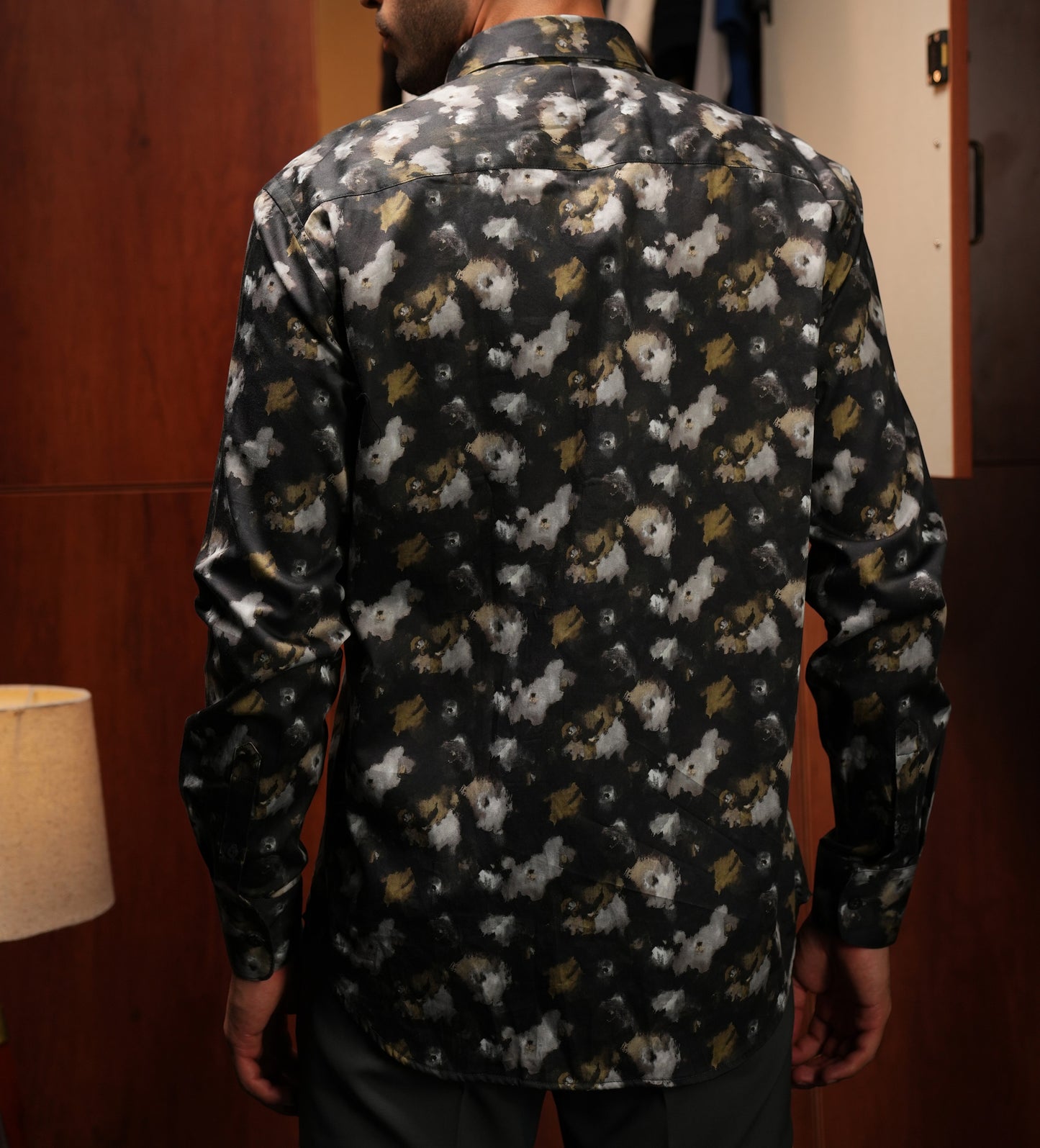 Men's full sleeve normal collar shirt