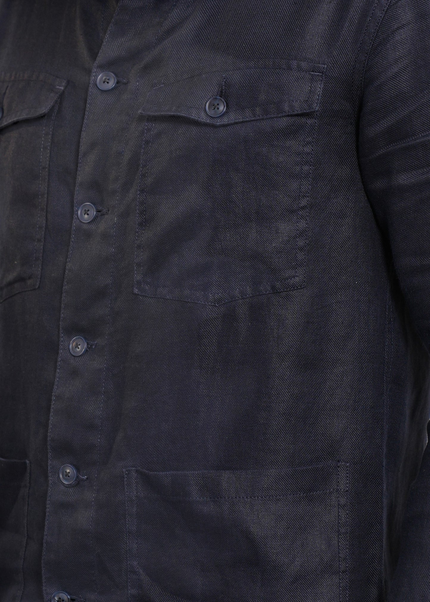 Men's combat style shacket.